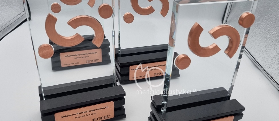 Statuetki Kongres MŚP 2025 organizowany przez DFR